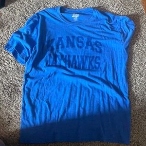 Blue Kansas Jayhawks shirt